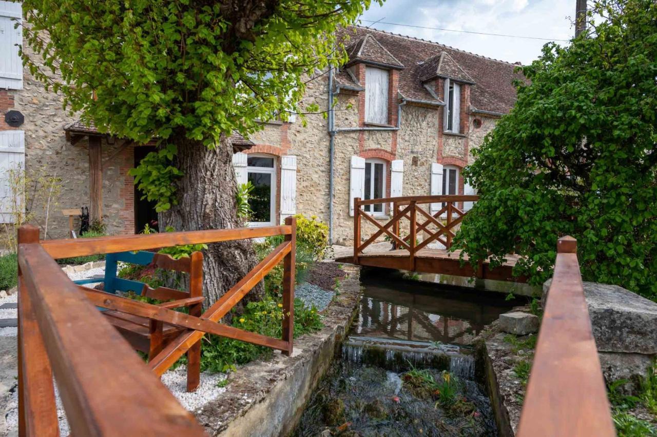 Le Moulin De Cutesson O Dela Du M Bed & Breakfast Villenauxe Exterior photo